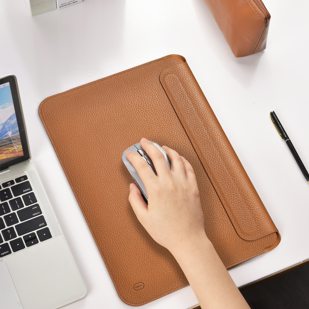 genuine leather laptop sleeve