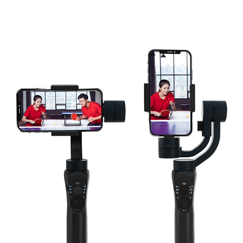 WiWU S5B Vlog Shooting Tripod Holder 360 Rotation Auto Live Video Tracking Object Phone Adjust Automatic Mini Selfie Stick