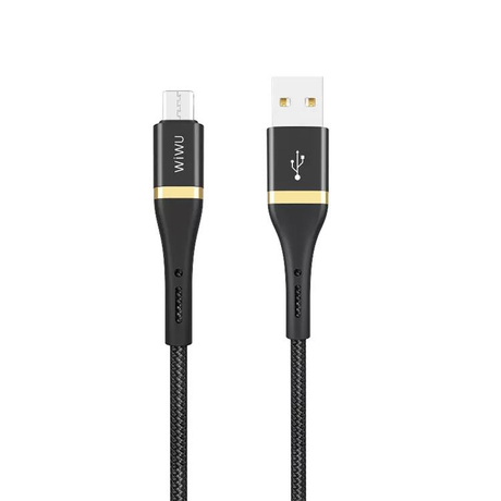 WiWU ED102 Elite Data Cable USB To Micro Charging Cables for Android Mobile Phone Devices 