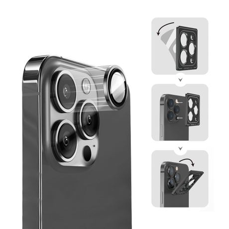 WiWU Full Protection Phone Camera Lens Guard for iPhone 14 Anti-scratch Mobile Camera Cover