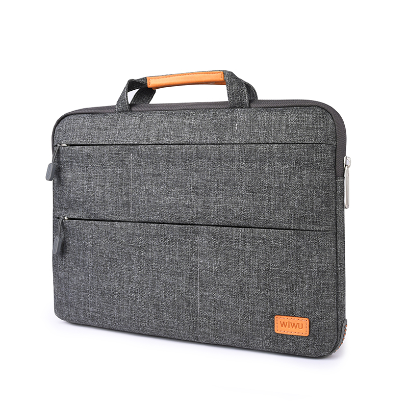 WiWU 15.4 inches Laptop Bag with Stand Function Slim Design Laptop Sleeve Case for MacBook Air