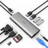 WiWU Alpha 11 in 1 USB C Hub All in One RJ45 Internet 4K for Macbook Laptop Type C Docking Station